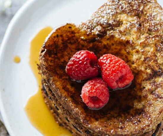 This is seriously my favorite thing ever. Healthy French Toast!