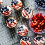 Patriotic Mini Fruit Tarts - healthy and easy to make!