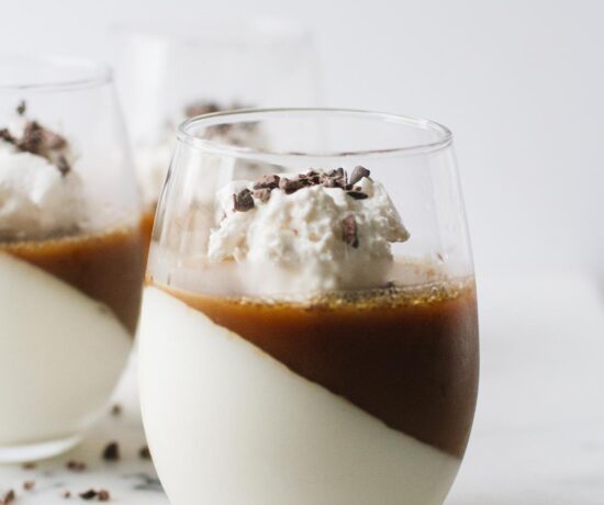 Coffee Panna Cotta by Jar Of Lemons