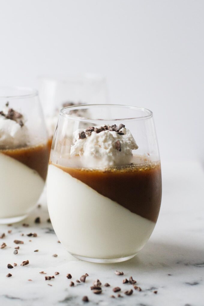 Coffee Panna Cotta by Jar Of Lemons
