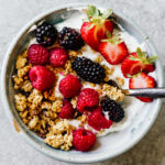Granola & Yogurt Bowls: Triple Berry Yogurt Bowl!
