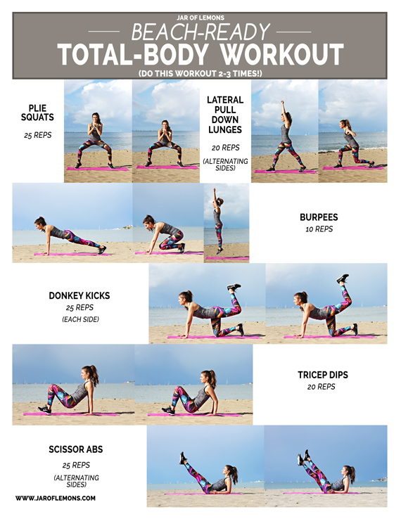  Total-Body Workout poses!