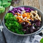 Angled photo of Buckwheat Salad recipe.