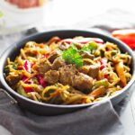 Gardein Sweet & Sour Porkless Bites Stir-Fry!