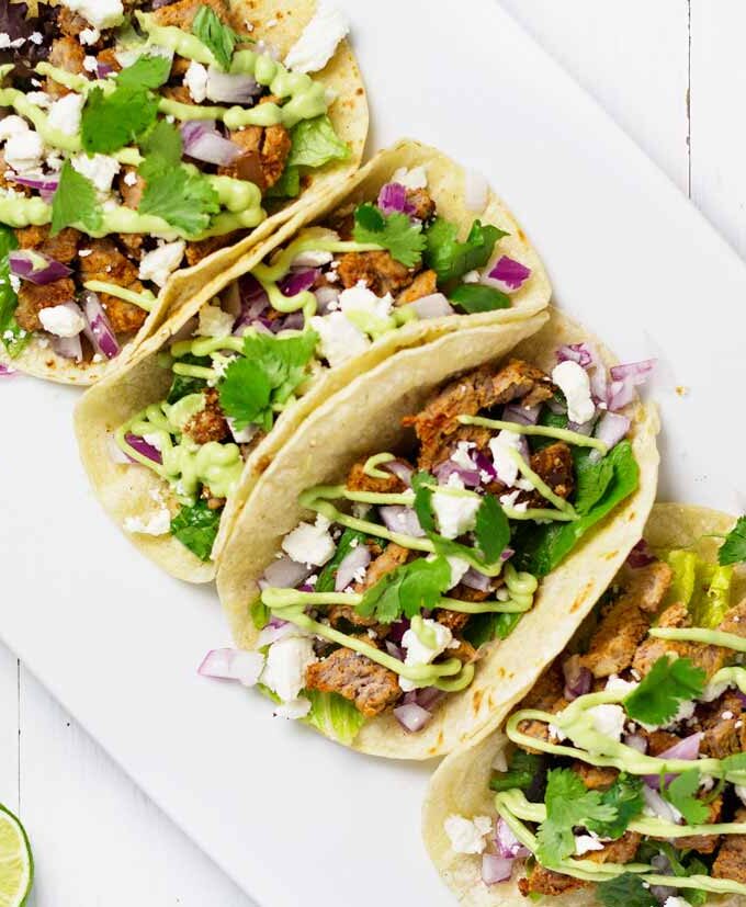 Slow Cooker Beef Carnitas Tacos!