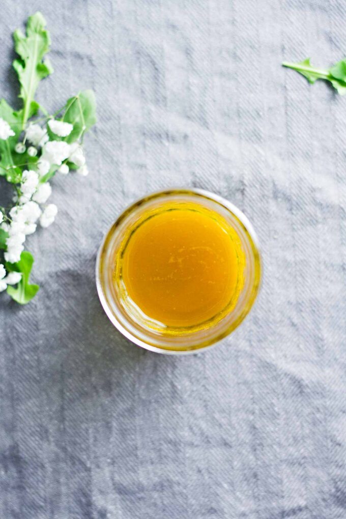 The BEST Vegan Turmeric Ginger Dressing! So good!
