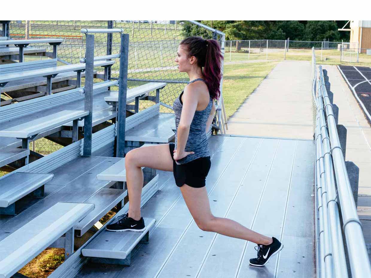 Lower Body Bleacher Workout!