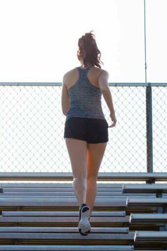 Upper-Body Bleacher Workout!