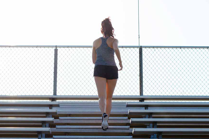 Upper-Body Bleacher Workout!