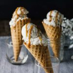 Vegan Salted Caramel & Chamomile Ice Cream!