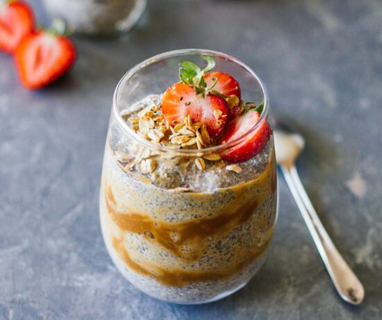 Dulce De Leche Chia Seed Parfait!