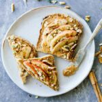 Apple Cinnamon Peanut Butter Breakfast Toast!