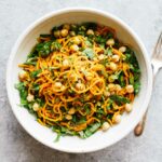 Turmeric Sweet Potato Pasta Salad!