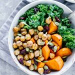 Vegan Winter Spiced Chickpea Power Bowl! Vegan, vegetarian, gluten-free!