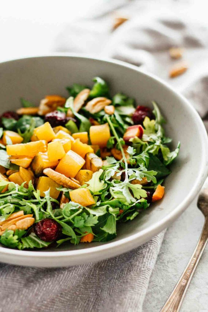 Golden Beet Pecan Detox Salad! Vegan, vegetarian, gluten-free!
