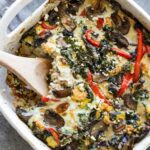 Easy Whole30 Breakfast Casserole! Easy breakfast recipe, gluten free, whole30 approved, paleo.