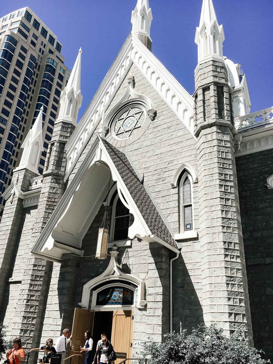 Picture of Temple Square In Salt Lake City