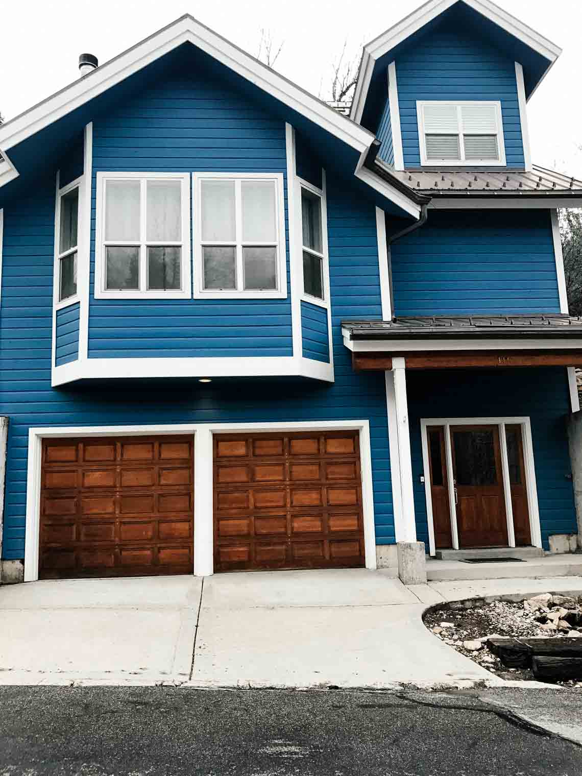 Blue Home in Salt Lake City