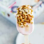Strawberry Frozen Breakfast Yogurt Bars!