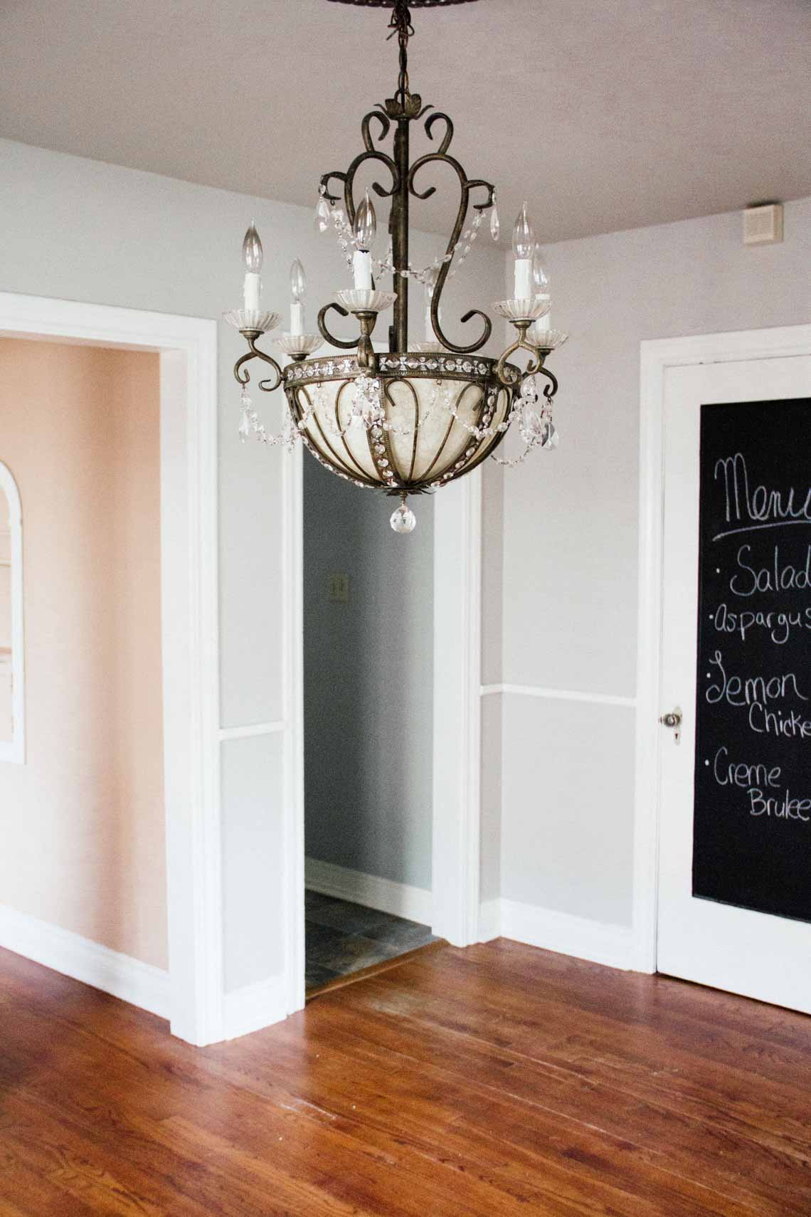 Dining room of new home!