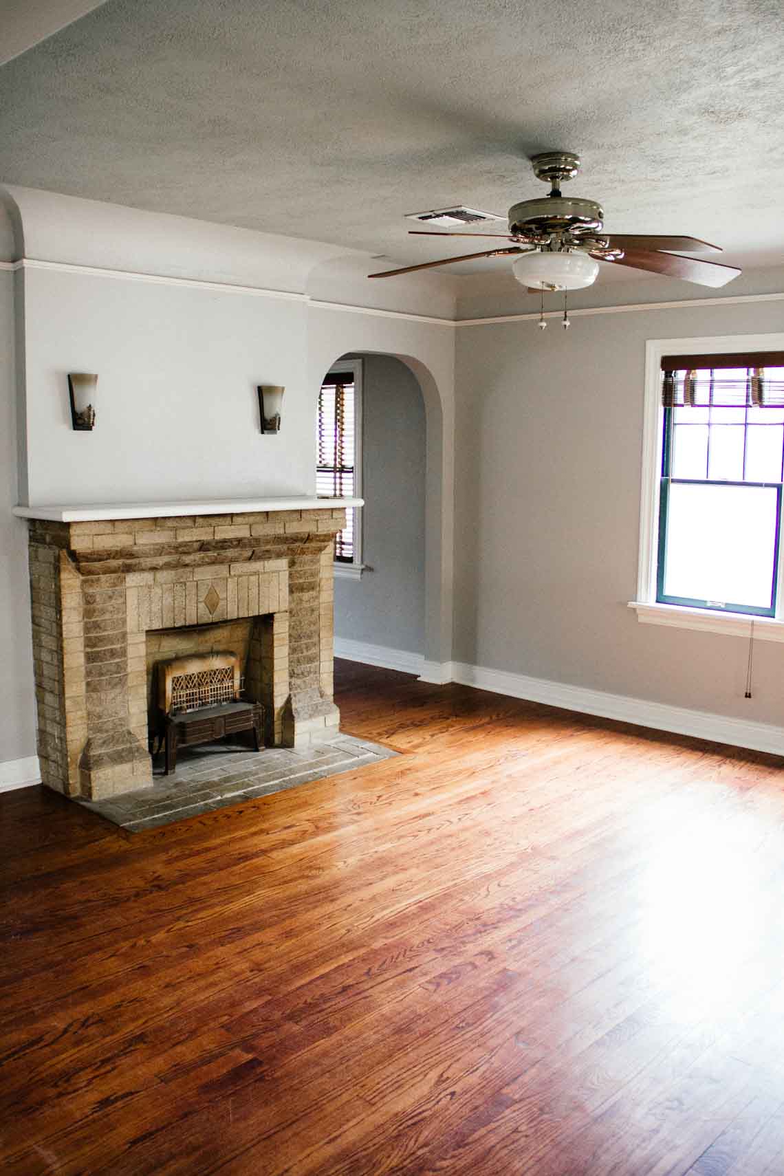 Living room of our new home!