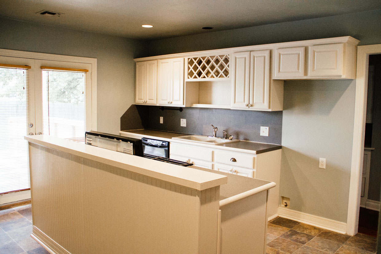 New kitchen in new home