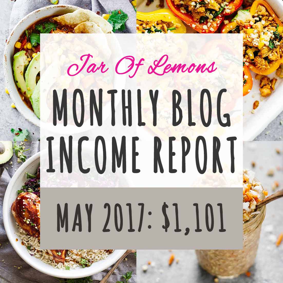 Monthly Blog Income Report - May 2017