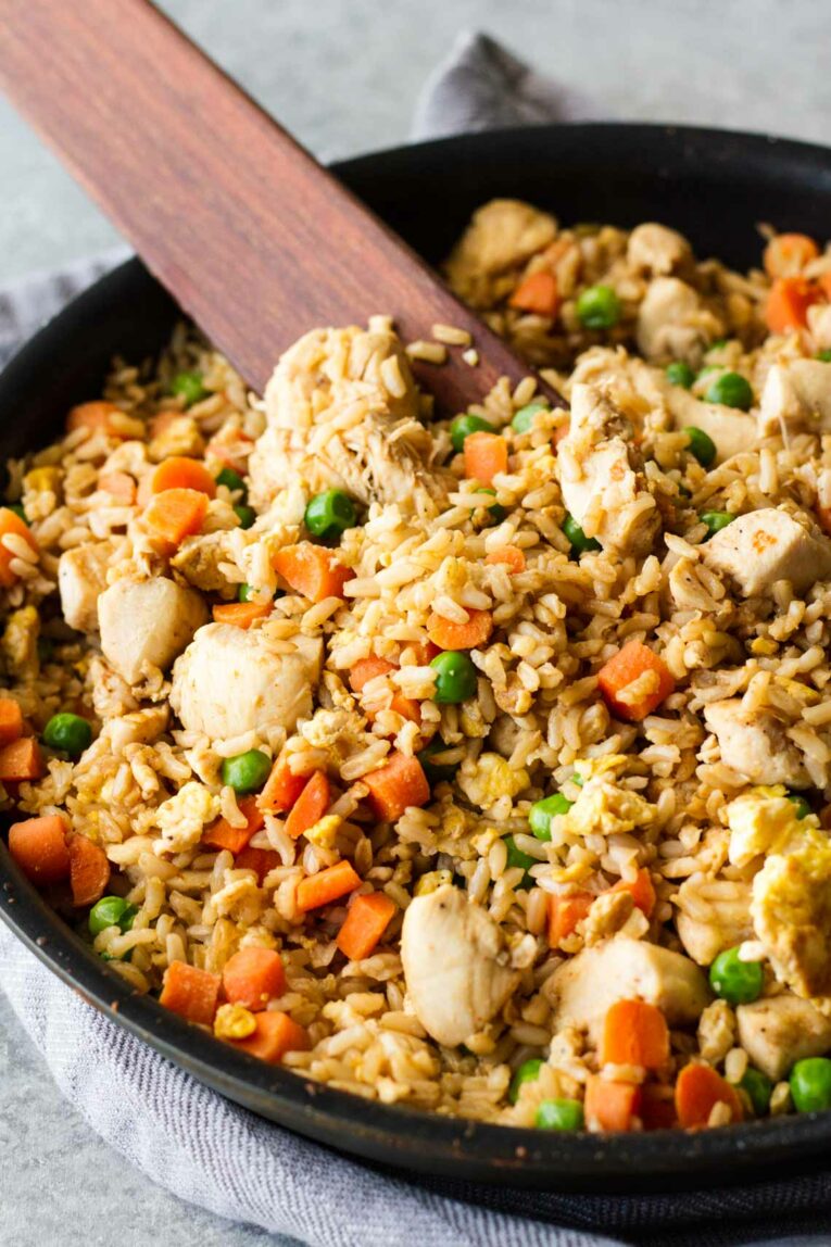 Easy 30-Minute Chicken Fried Rice!