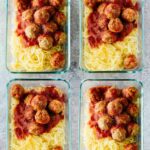Paleo Turkey Meatballs Meal Prep Bowls!
