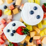 Summer Fruit Tray & Yogurt Dip!