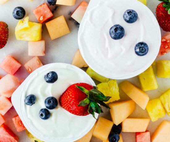 Summer Fruit Tray & Yogurt Dip!