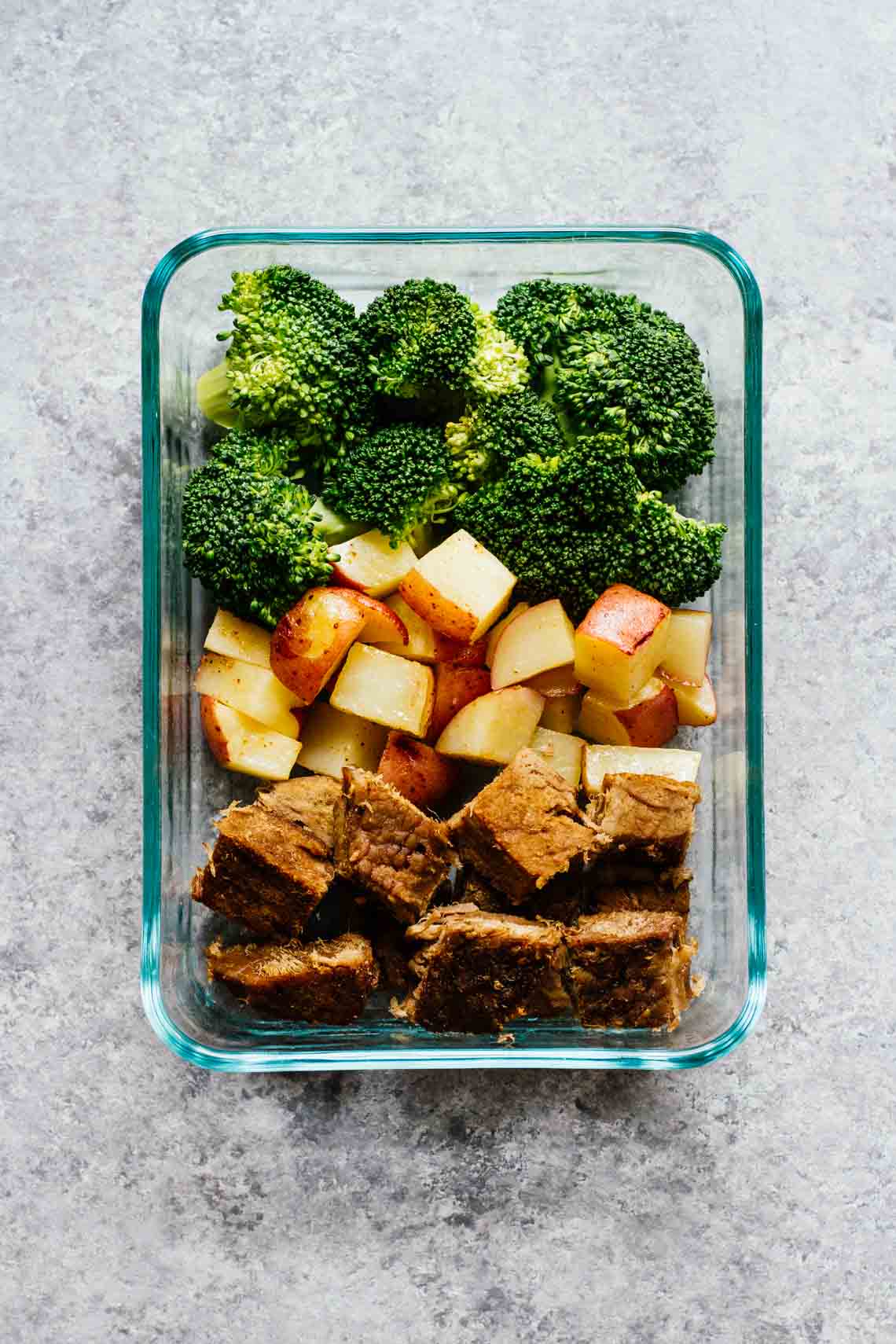 Steak-Potatoes-Meal-Prep-Bowls! So delicious and easy to make!