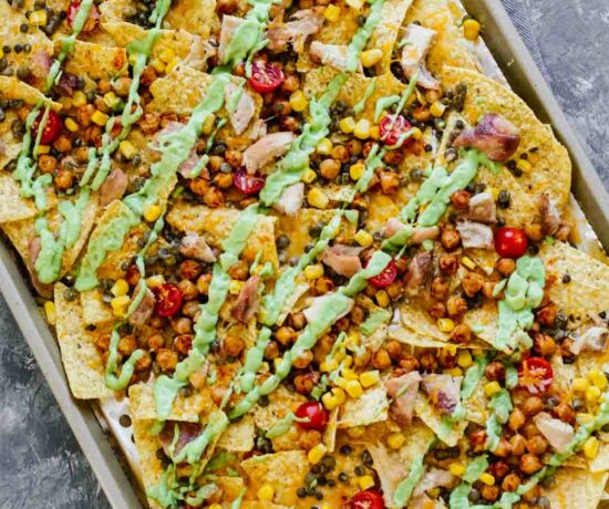 10-Minute Protein Loaded Nachos! Such an easy dinner.