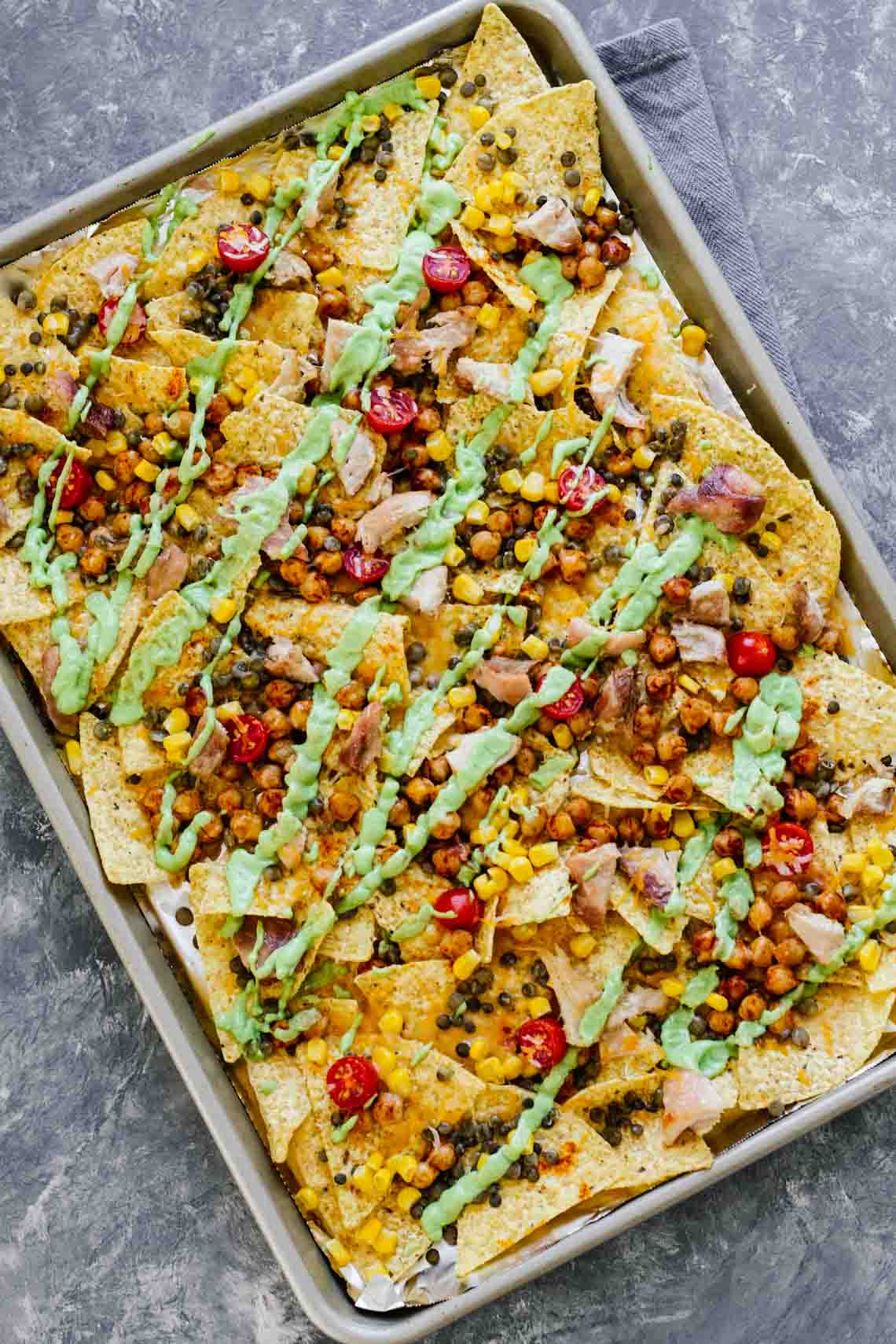 10-Minute Protein Loaded Nachos! Such an easy dinner.