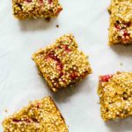 Easy Raspberry Breakfast Quinoa Bars!