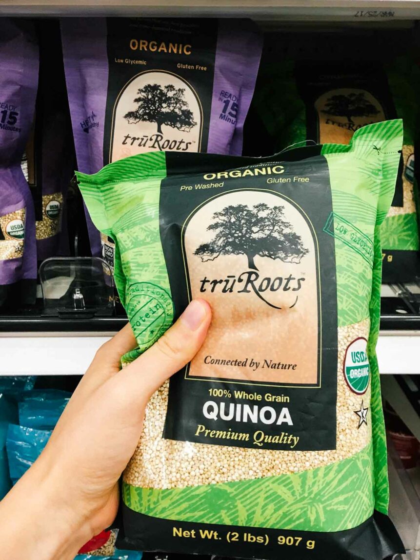 Bag of TruROOTS 100% Whole Grain Quinoa at Target!