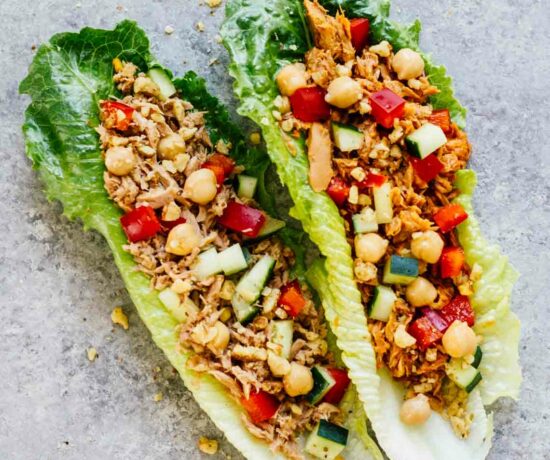 On-The-Go Tuna Lettuce Wraps (2 Ways)!