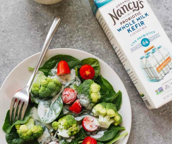 10-Minute Healthy Ranch Dressing made with kefir