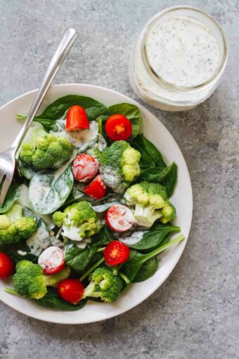 Kefir 10-Minute Healthy Ranch Dressing!