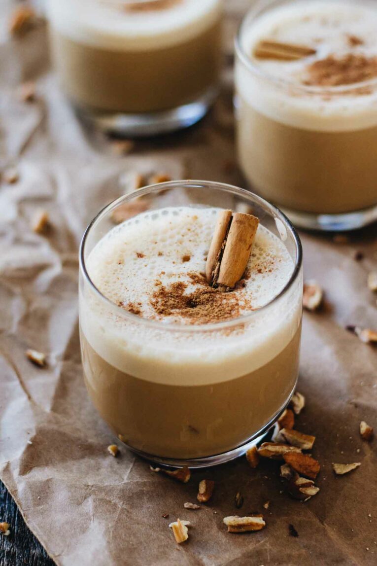 Maple Pecan Pie Latte (Cold Coffee Drink)!