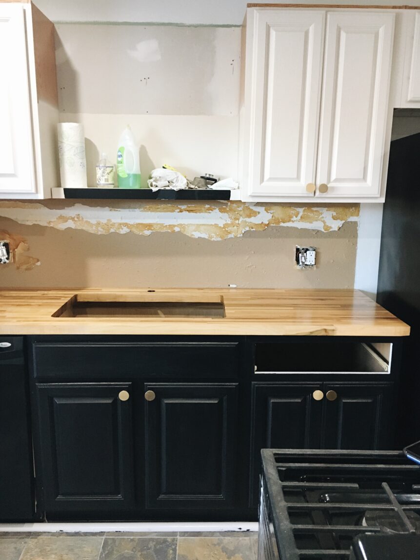 Surviving A Kitchen Renovation + Jar Of Lemons Kitchen: Part 2