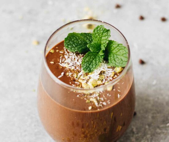 Chocolate Avocado Smoothie (Vegan & Gluten Free)!