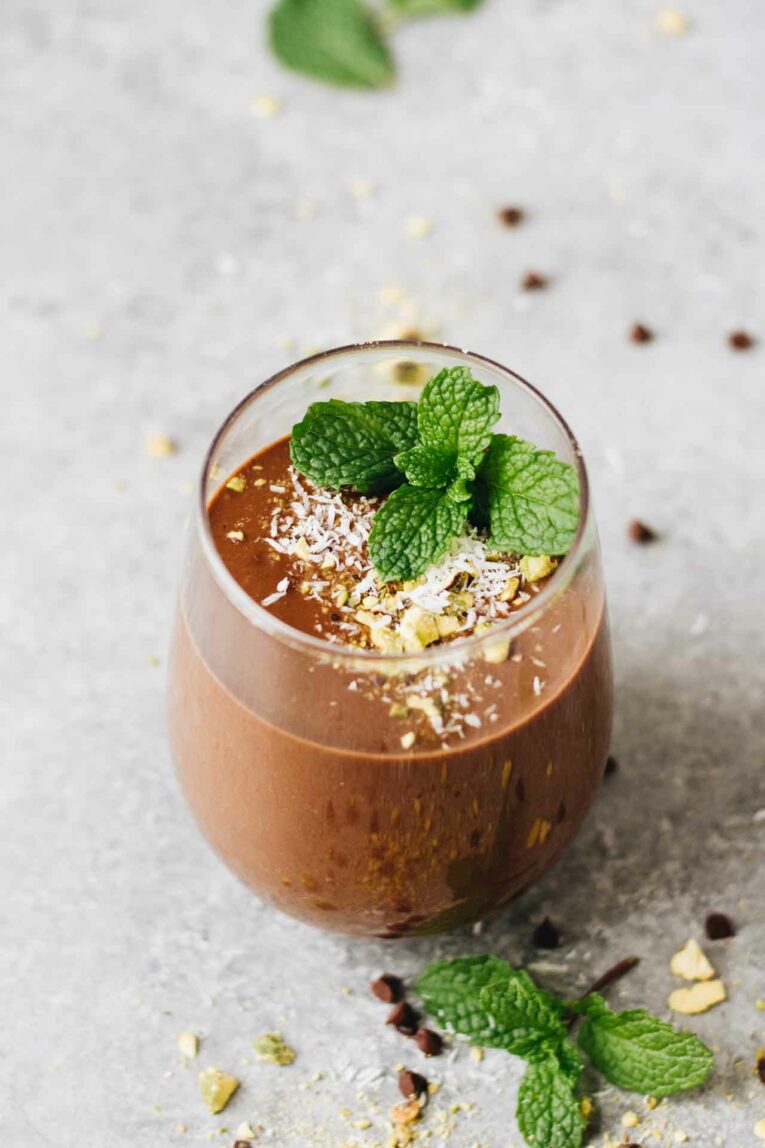 Chocolate Avocado Smoothie (Vegan & Gluten Free)!