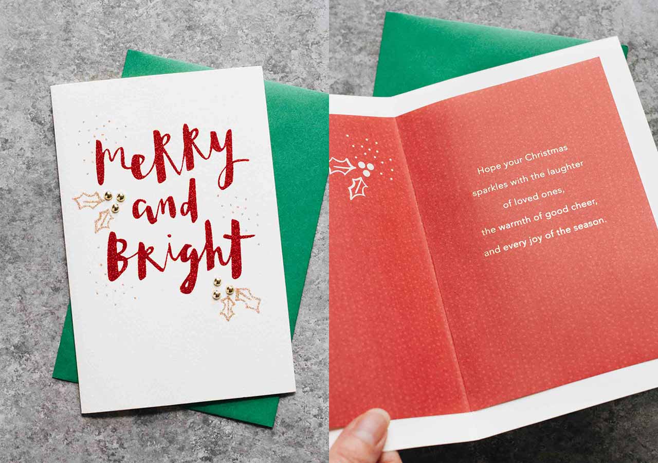 American Greetings Holiday Card from Target