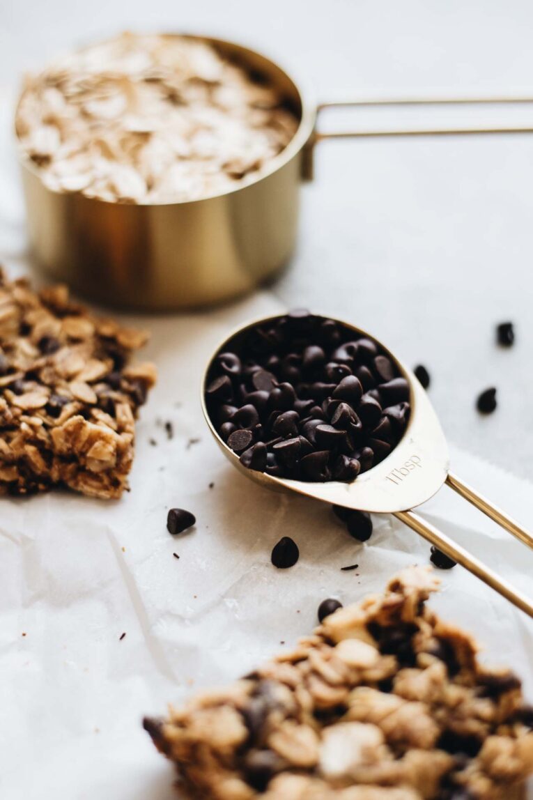 Ingredients for The BEST Baked Oatmeal Breakfast Bars!