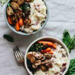 Vegan Loaded Mashed Potato Bowls - so yummy!