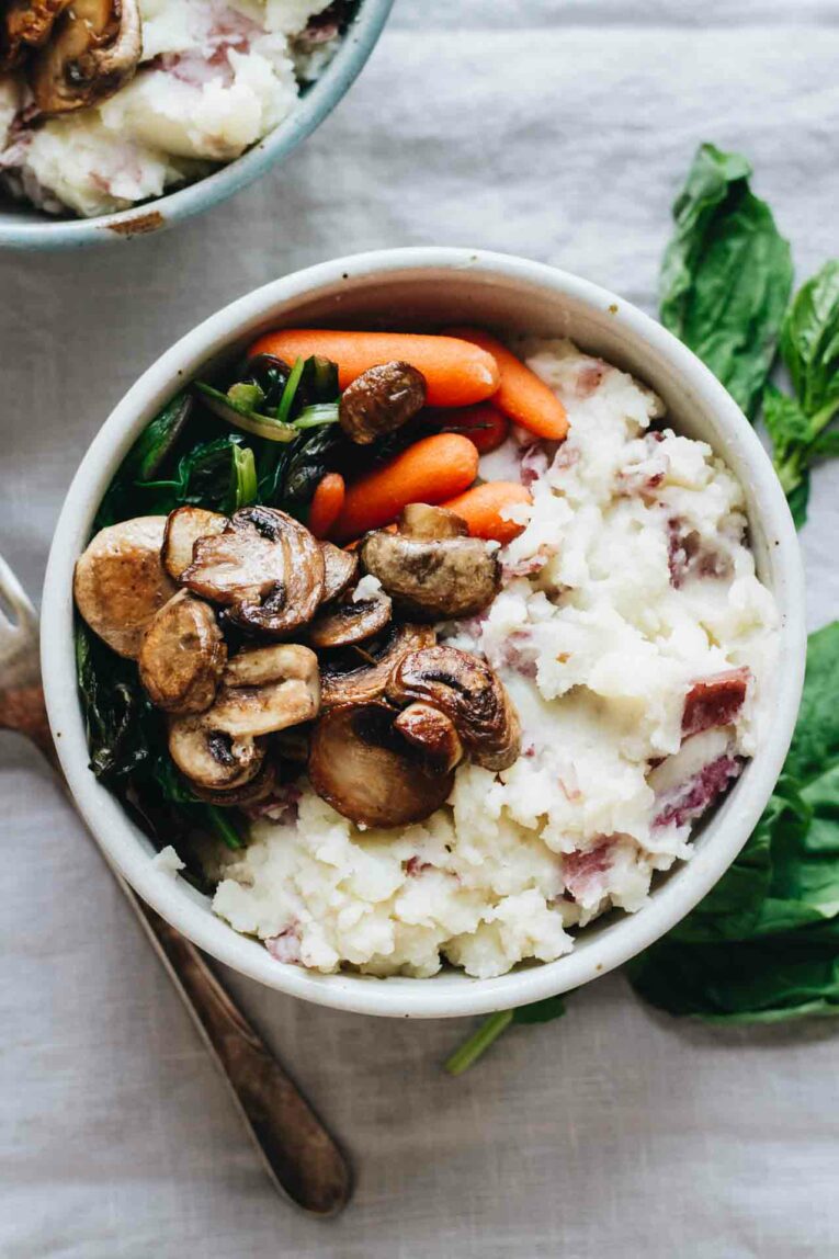 Vegan Loaded Mashed Potato Bowls!