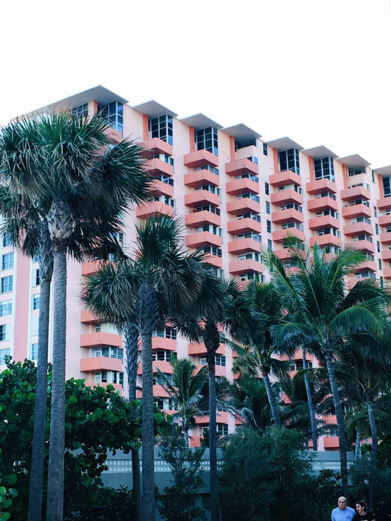 Where to stay on Miami beach image of buildings.