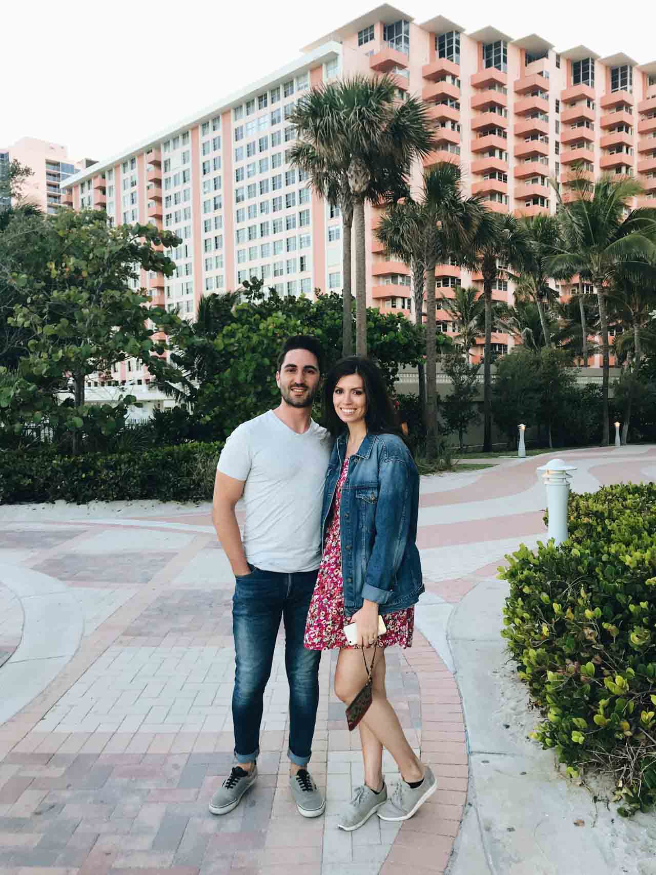 Tourists in Miami Beach! 