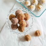 Strawberry Cheesecake No-Bake Energy Bites by Jar Of Lemons!
